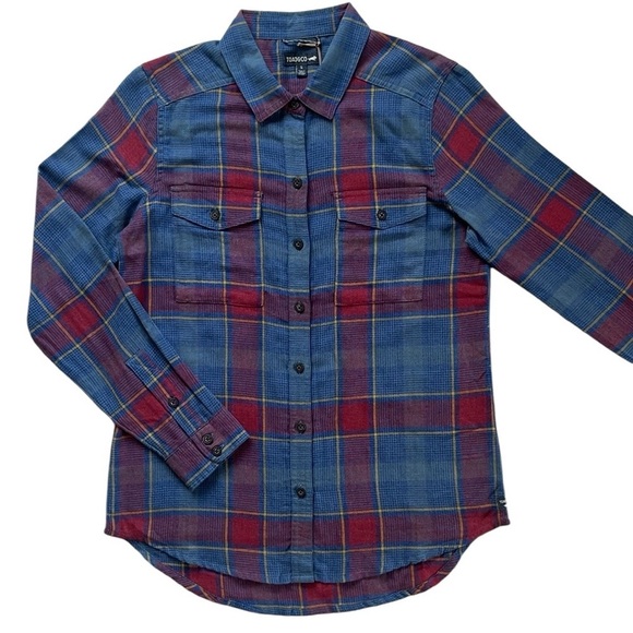 TOAD&CO Re-Form Flannel Shirt NWT Size Small - Picture 13 of 15